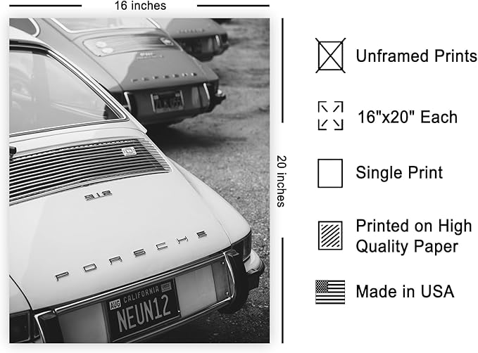 Poster Master Parked Cars Print