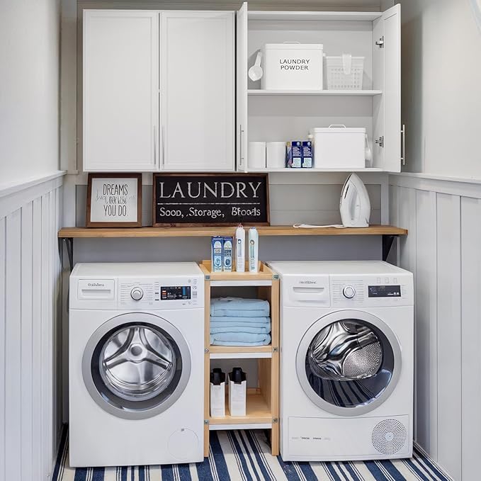FIMELLO 60" Laundry Room Wall Cabinets