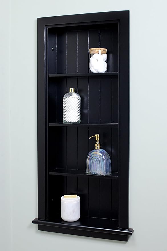 14x36 Aiden Recessed Wall Niche Medicine Cabinet Replacement, in The Wall