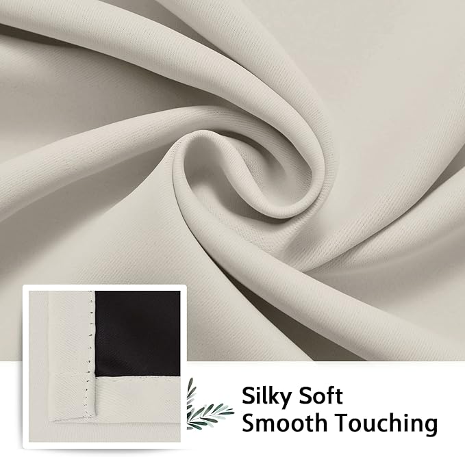 SimpleHome 100% Blackout Curtains