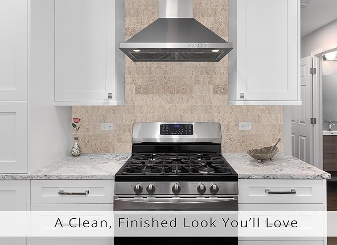 StyloVue 100 Pieces Peel and Stick Backsplash