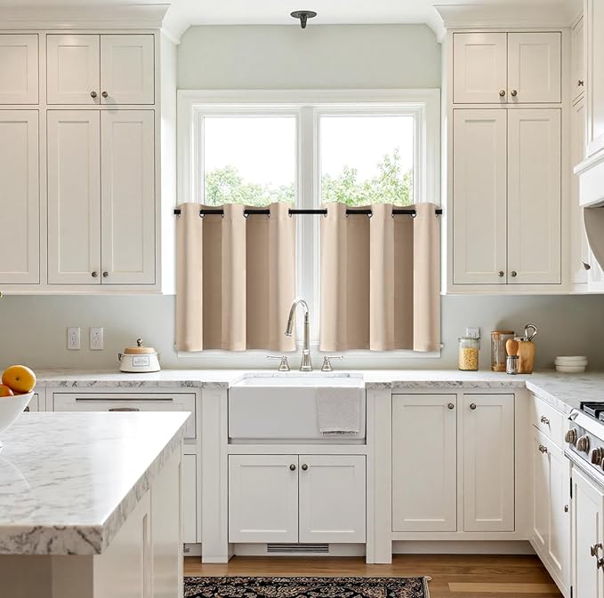 MIULEE Blackout Curtains for Bedroom Living Room 2 Panels, Thermal Insulated