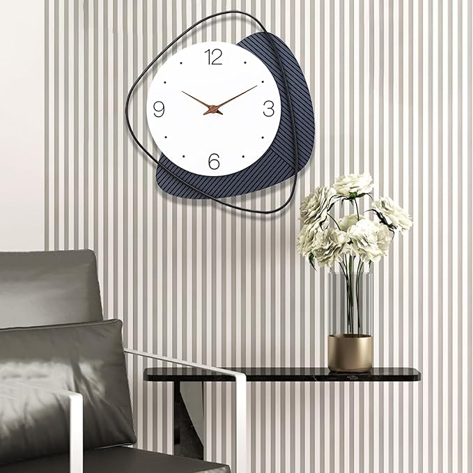 Dankeit Wall Clock, Silent Non-Ticking Quality Quartz Battery Operated