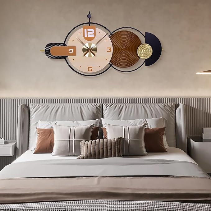 38x20 Inch Large Modern Wall Clock