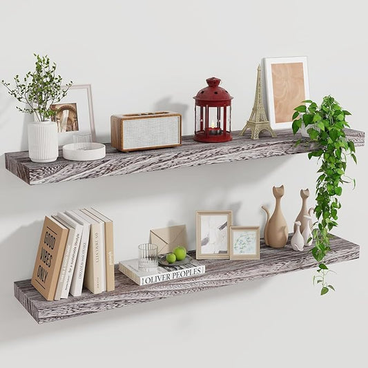 Marsmiles Wood Floating Shelves