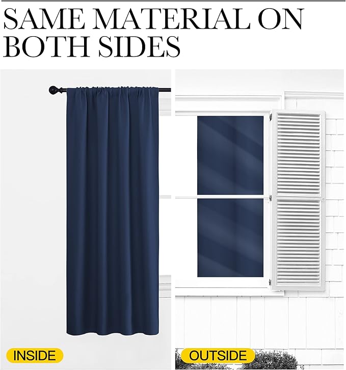 NICETOWN Room Darkening Curtains