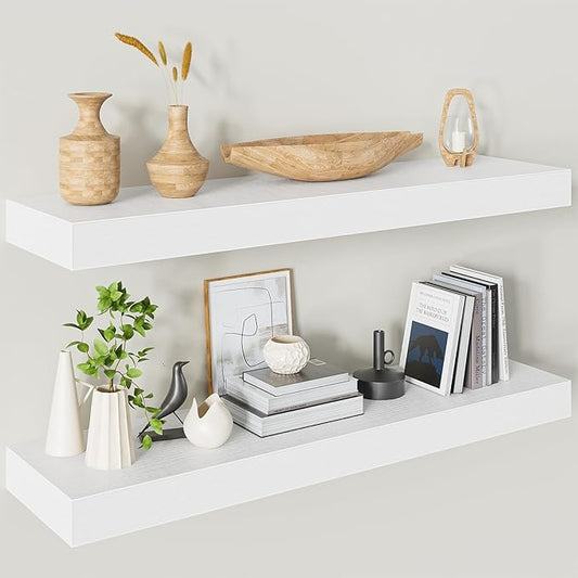 Heimlove 32 Inch Floating Shelves