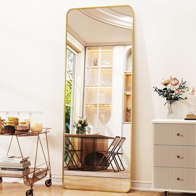 XRAMFY Full Length Mirror 23"x66", Large Floor Mirror