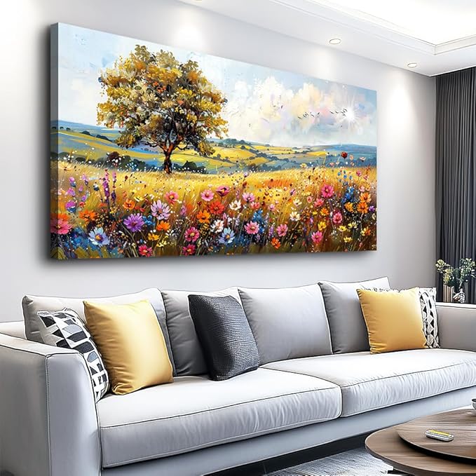 hyidecorart Large Wall Art For Bedroom Canvas Wall Decor For Living Room Office