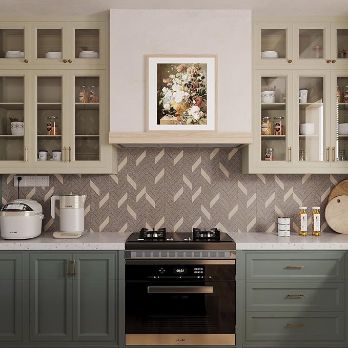 BOMENG Herringbone Peel & Stick Wallpaper