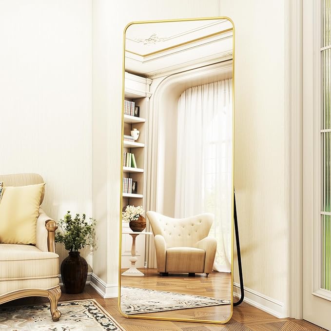 XRAMFY Full Length Mirror 23"x66", Large Floor Mirror