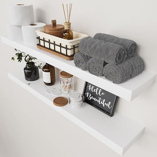 BAOBAB WORKSHOP Solid Wood Floating Shelves