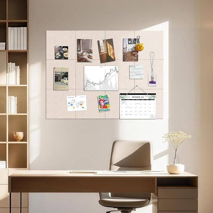 TSJOFFICE Large Cork Board for Wall