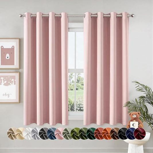 MIULEE Blackout Curtains for Bedroom Living Room 2 Panels, Thermal Insulated