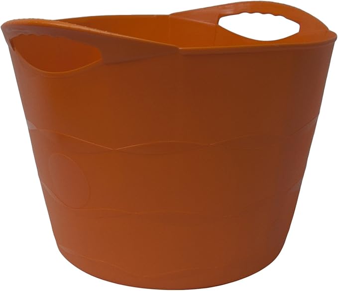 TuffToteÂ® Multi-Use Bucket, Pumpkin, 11 gal
