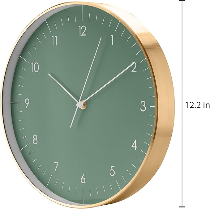 LUUK LIFESTYLE Silent wall Clock
