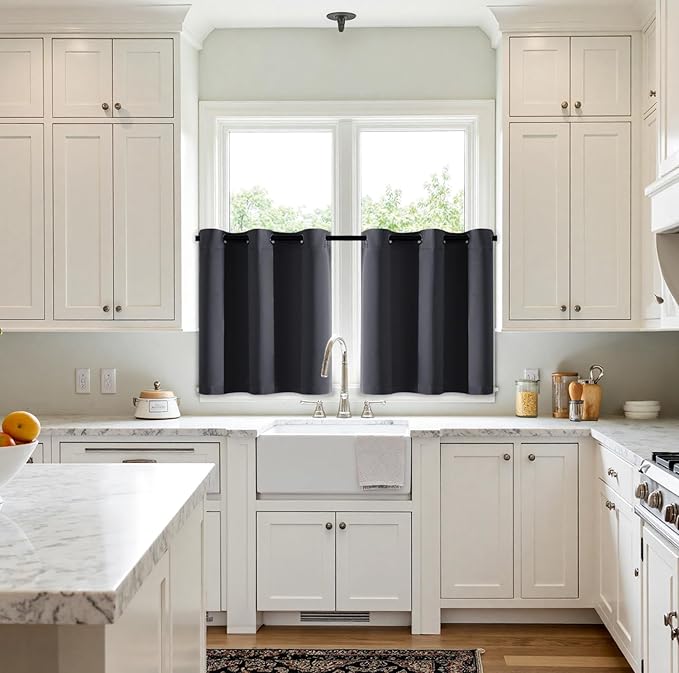 MIULEE Blackout Curtains for Bedroom Living Room 2 Panels, Thermal Insulated