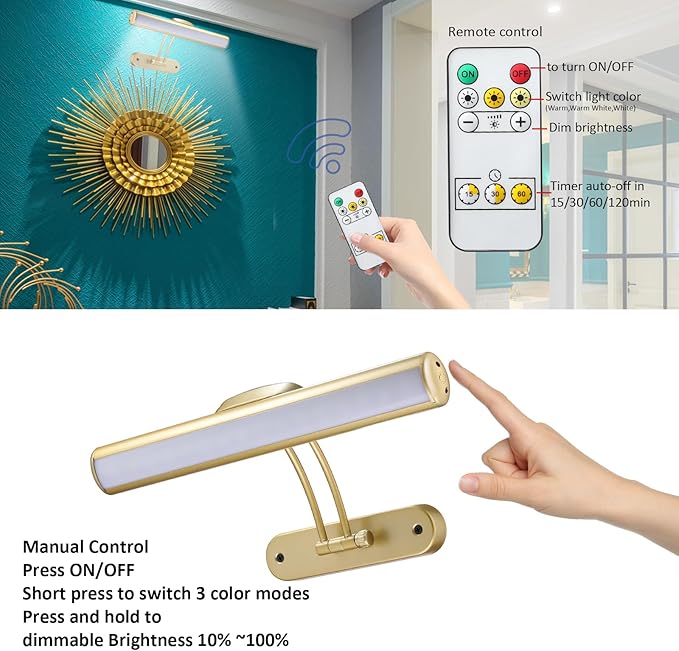 MIOBLUE Rechargeable Picture Light