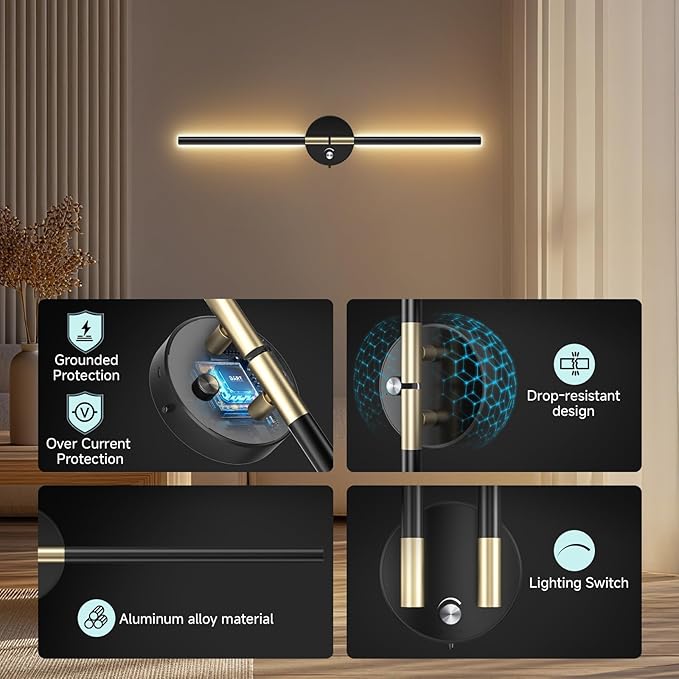 Battery Operated Wall Sconce