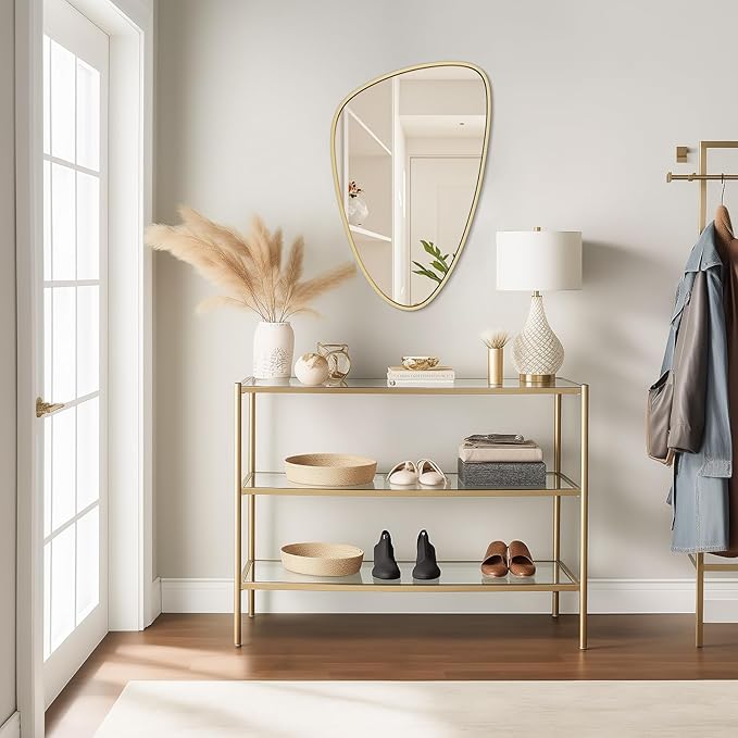 WallBeyond Asymmetrical Mirror, Irregular Wall Mirror, Wall Mirrors Decorative