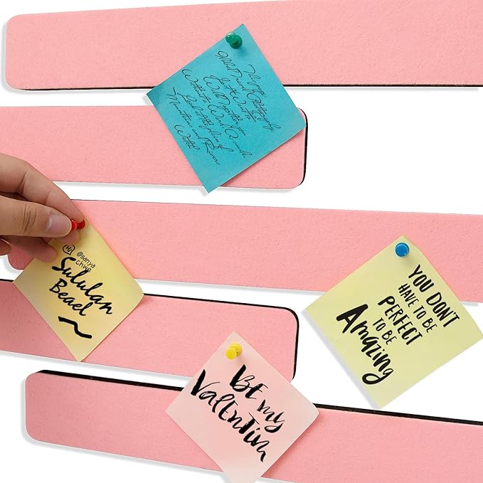 Felt Pin Board Bar Strips Bulletin Board