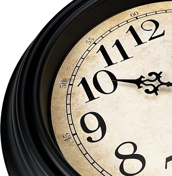 Plumeet Extra Large Retro Wall Clock