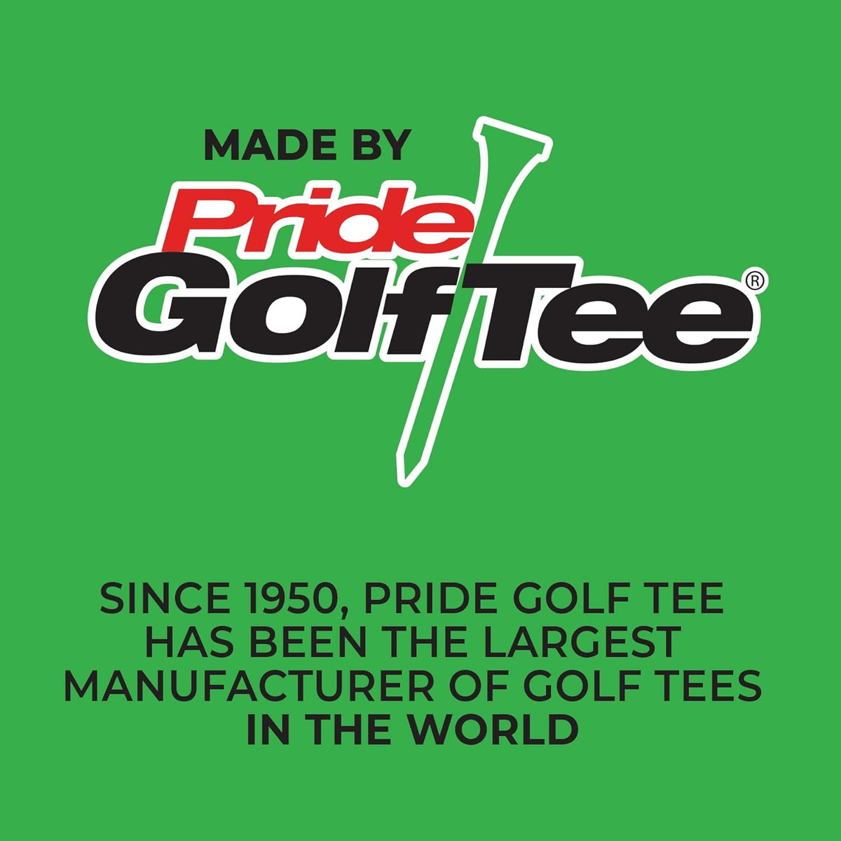 PrideSports Golf Tees - Durable & High-Performance Golf Accessories | Perfect for All Skill Levels