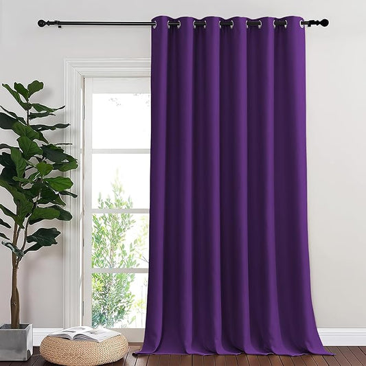 NICETOWN Royal Purple Blackout Curtains