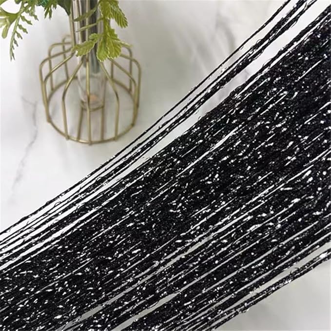 ave split Decorative Door String Curtain Wall Panel Fringe Window Panel Drapes