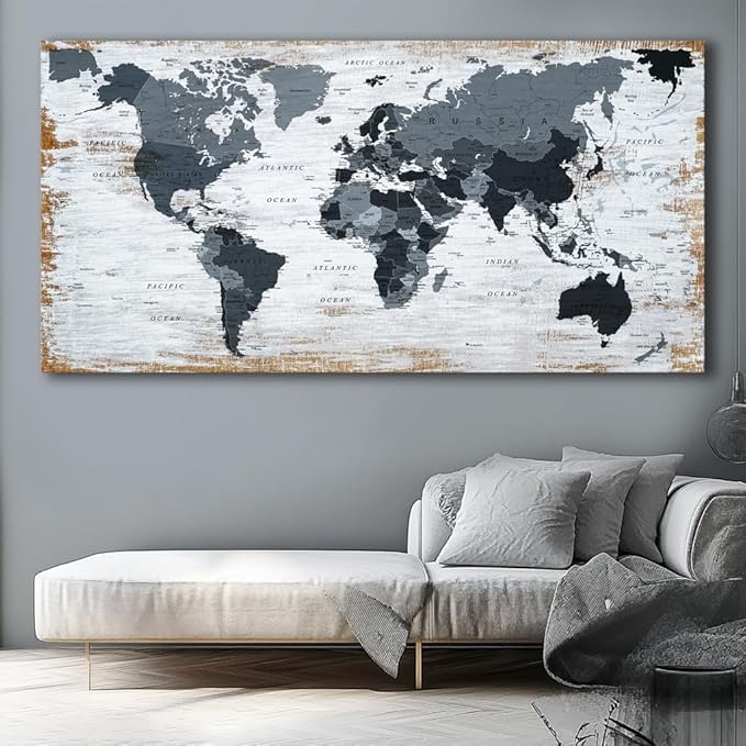 Canvas Wall Art Black Wall Decor Office Pictures