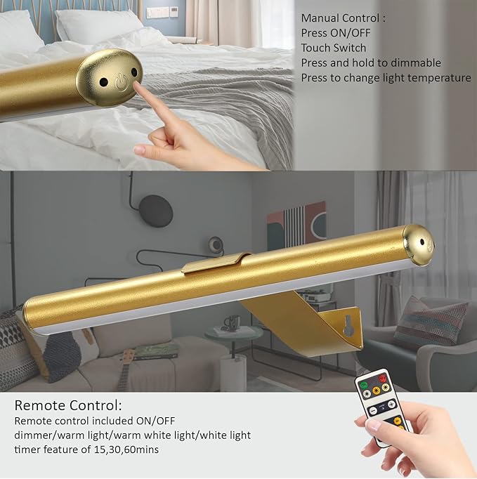 MIOBLUE Rechargeable Picture Lights