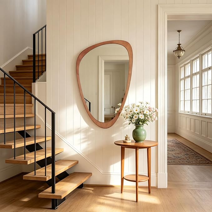 WallBeyond Asymmetrical Mirror, Irregular Wall Mirror, Wall Mirrors Decorative