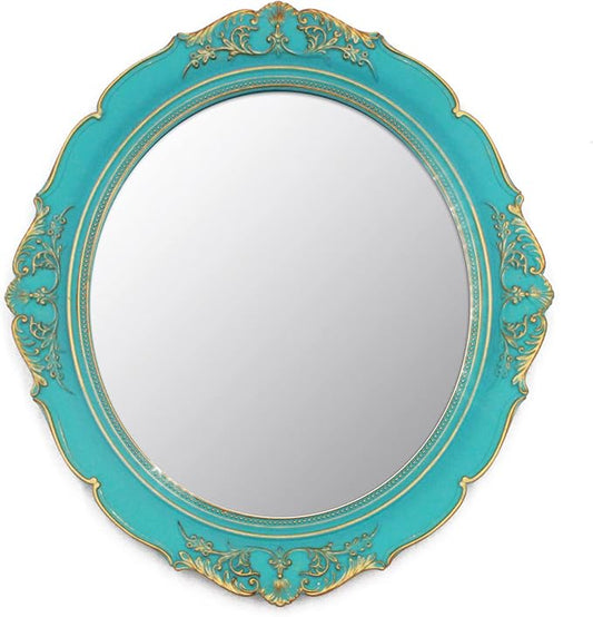 Eaoundm 13.1 x 14.8 inchs Decorative Wall Mirror, Vintage Hanging Mirrors