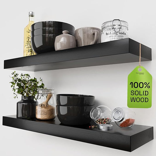 BAOBAB WORKSHOP Wood Floating Shelves