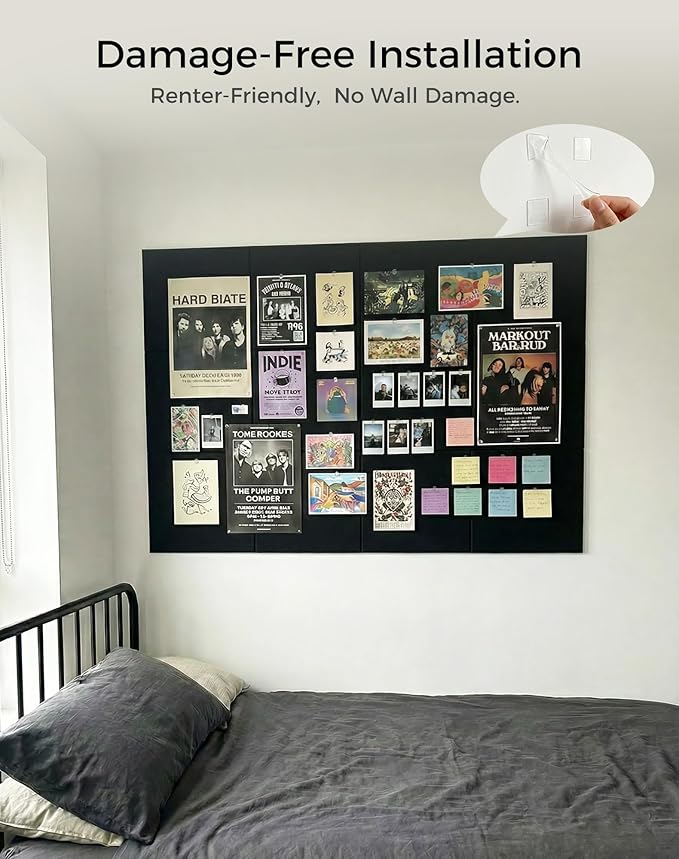 Aothia Felt Bulletin Board Tiles