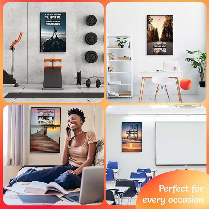 Motivational Posters Set of 6