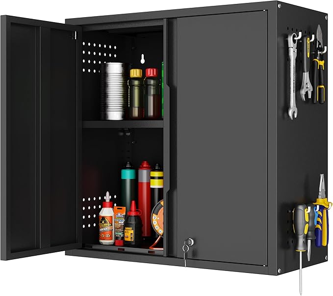 Garage Wall Cabinet, Metal Wall Cabinets