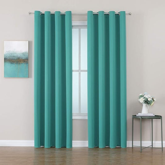 ChrisDowa Grommet Room Darkening Curtains