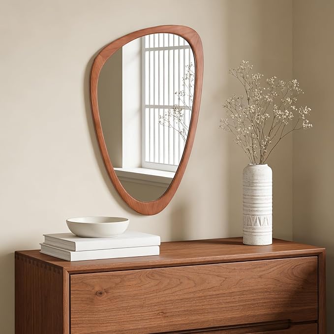 WallBeyond Asymmetrical Mirror, Irregular Wall Mirror, Wall Mirrors Decorative