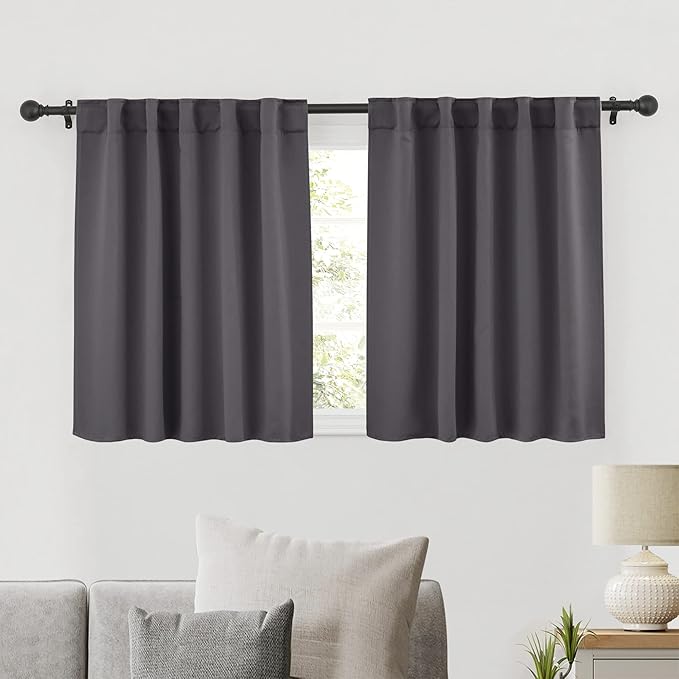 RYB HOME Bathroom Curtains Blackout