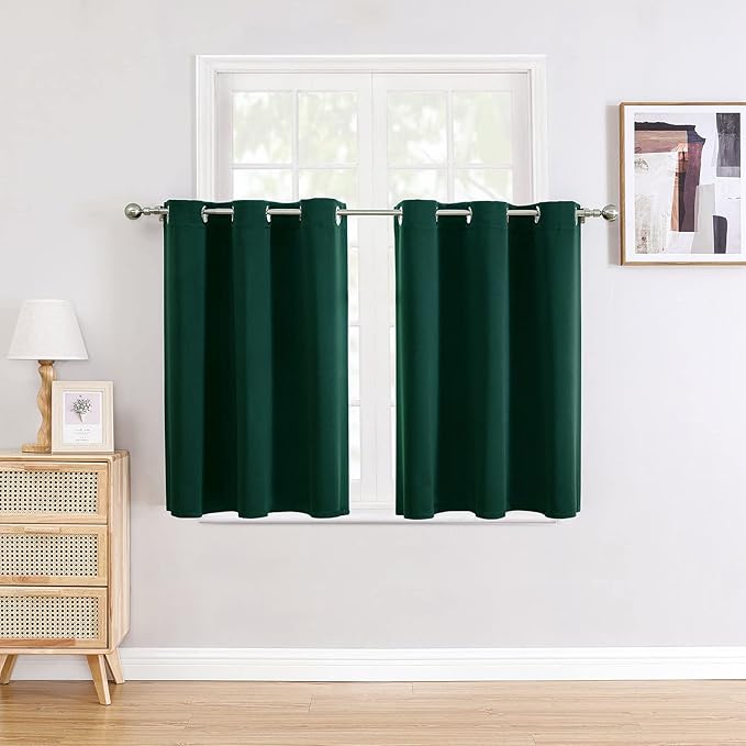 ChrisDowa Small Window Curtains