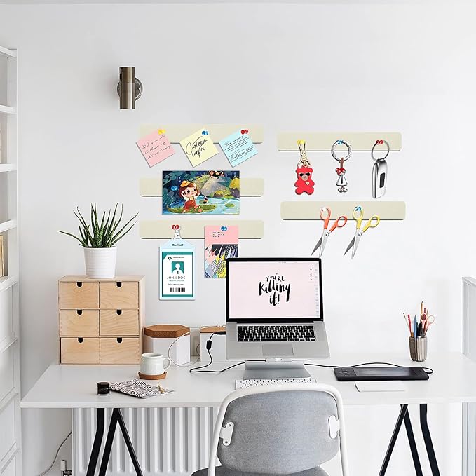 Felt Pin Board Bar Strips Bulletin Board