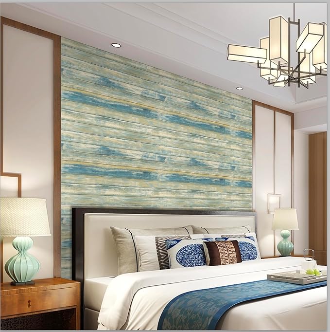 practicalWs Peel and Stick Wallpaper 17.7" x 236.2" Wood Wallpaper Wood Contact