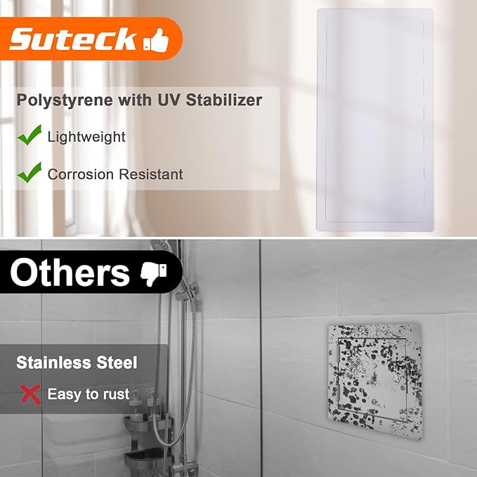 Suteck Plumbing Access Panel for Drywall Ceiling 14 x 29 Inch Reinforced