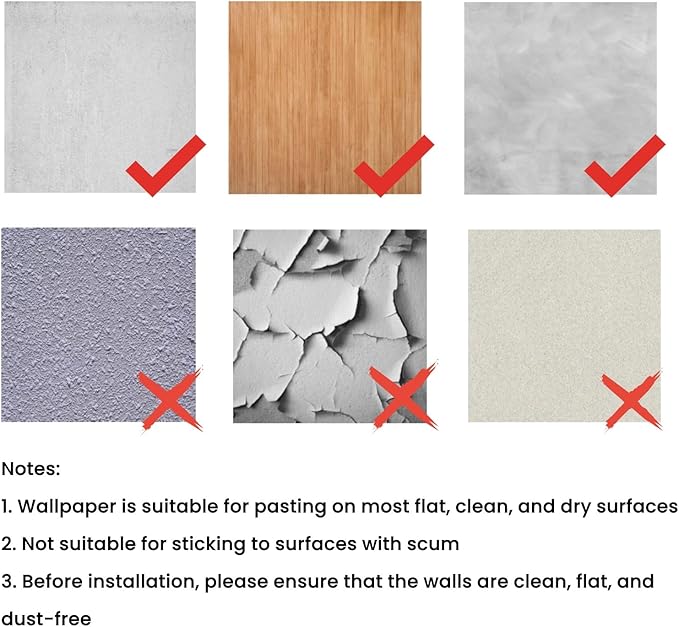 practicalWs 17.71''x 393.7''Blue Distressed Wood Wallpaper Self-Adhesive Peel