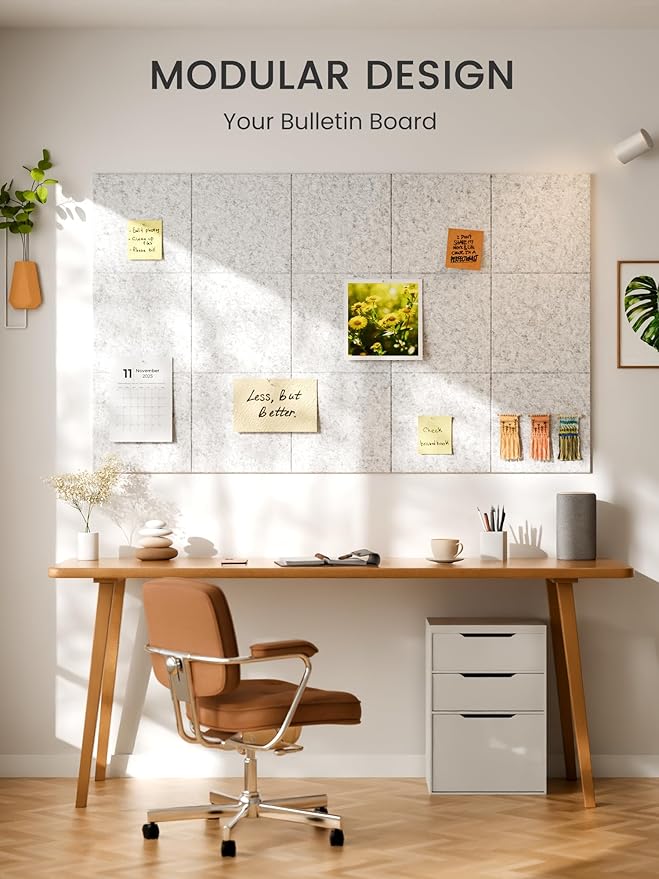 Bumusty Large Cork Board 48" x 36" Alternative