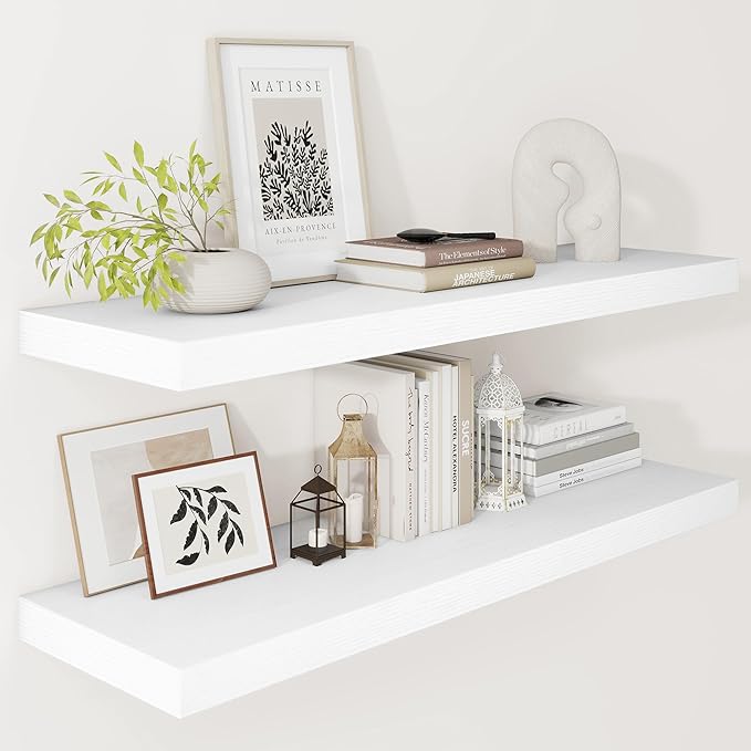 Vivelove 12 Deep Floating Shelves