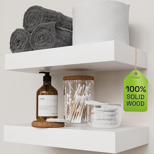 BAOBAB WORKSHOP Solid Wood Floating Shelves