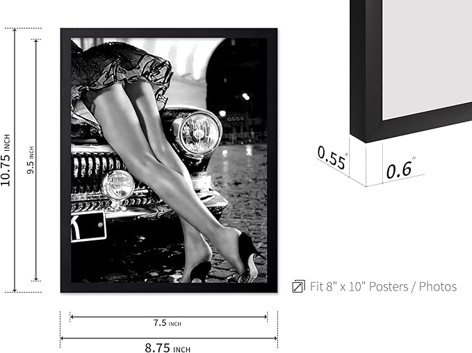 Poster Master Sexy Legs on Classic Car Poster