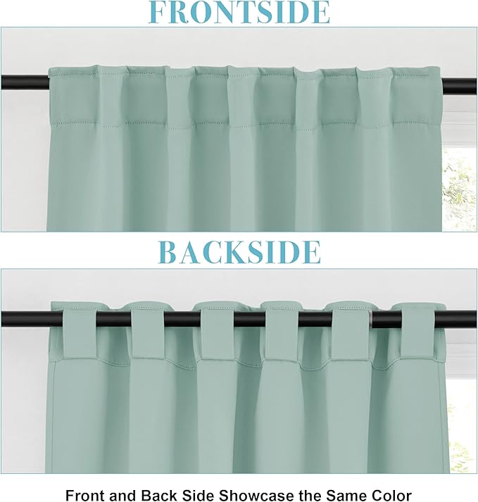 RYB HOME Kitchen Window Curtains